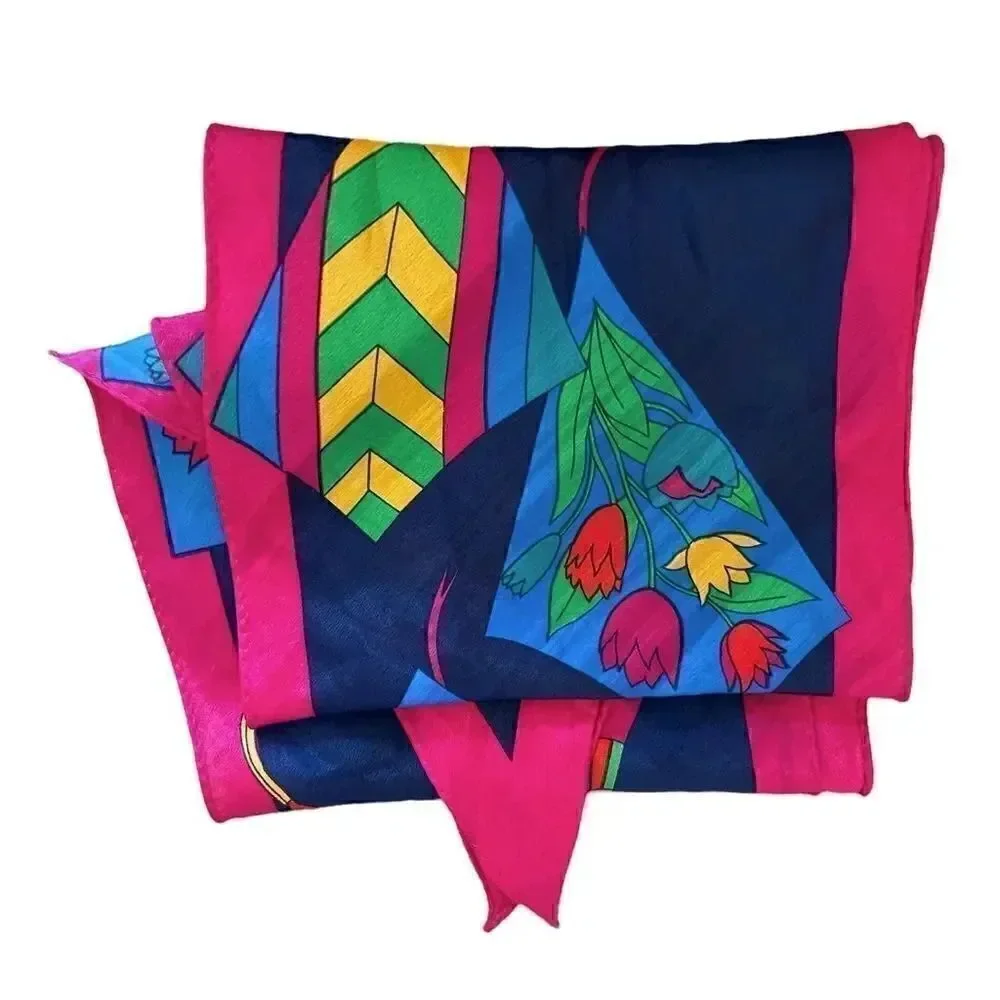 Colorful Oblong Kites Womens Neck Scarf